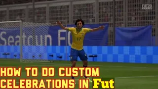 How To Do Custom Celebrations On PS4 / Xbox - FIFA Game Signature Celebrations On CONSOLES - FUT