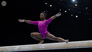 Simone Biles (USA) - BB - Podium Training - 2023 World Championships Antwerp