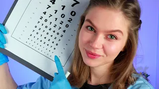 ASMR Unprofessional Cranial Nerve Exam.  Medical RP, Personal Attention