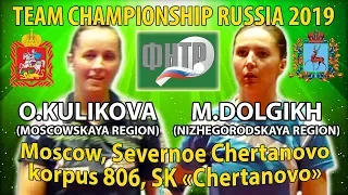 DOLGIKH - KULIKOVA 1/8 FINAL #RUSSIAN #Championships #tabletennis #настольныйтеннис