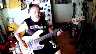 Placebo feat.David Bowie-Without you i'm nothing(bass cover)