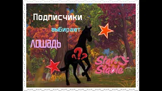 Подписчики выбирают лошадь | Star Stable | Покупка лошади💖