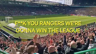 F**K YOU RANGERS WE'RE GONNA WIN THE LEAGUE / CELTIC FANS