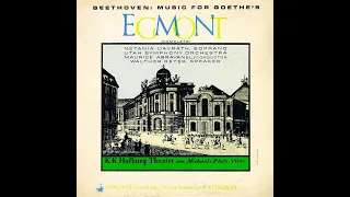BEETHOVEN:  Complete Incidental Music to Goethe's "Egmont"