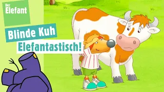Lenny und Twiek spielen Blinde Kuh & Ratefilm Gemüse | Der Elefant | WDR