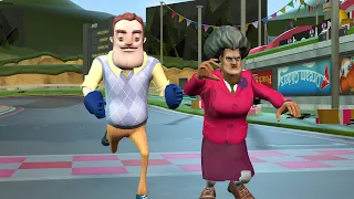 Scary Teacher 3D vs Hello Neighbor