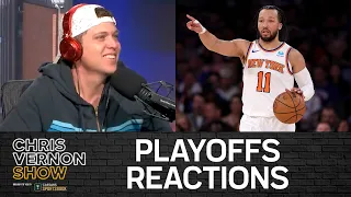 NBA Playoffs Game 1 Reactions; 10 Things; Godzilla X Kong Review, NFL Draft Week | Chris Vernon Show