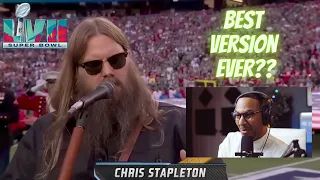 Super Bowl 2023-Chris Stapleton National Anthem Best Version Ever?#superbowl #chrisstapleton #singer