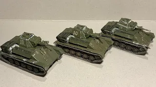 Part By Part Build and Review: Plastic Soldier Company 1/72 T-70 Soviet WW2 Light Tank