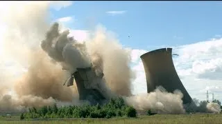 Towers Collapsing in Slow Motion - The Slow Mo Guys