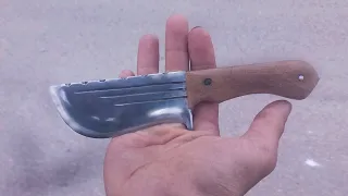 making The Sharpest Dagger  From An Old File