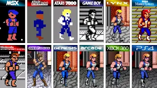 Double Dragon (1987) MSX vs Atari 2600/7800/Lynx vs GB vs SMS vs NES vs GBA vs Genesis And MORE!