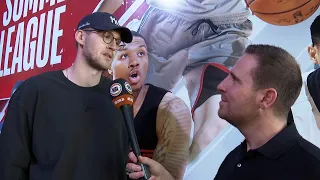 Jock Landale Chats Summer League Challenges and Dellavedova