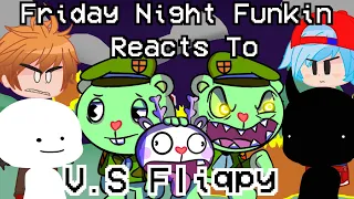 Friday Night Funkin Reacts To V.S Flippy Mod || FNF || BuckeryYes