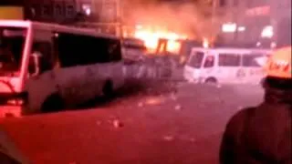 Евромайдан На Грушевского Штурм Беркут 19 января 2014 года Трансляция