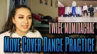 TWICE MOMIDACHAE - "MOVE(TAEMIN)" COVER Dance Practice CHAEYOUNG's Phone Version Reaction