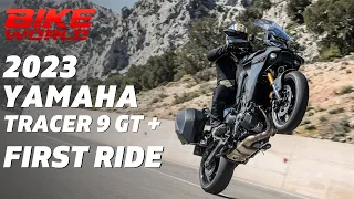 2023 Yamaha Tracer 9 GT + | Launch First Ride