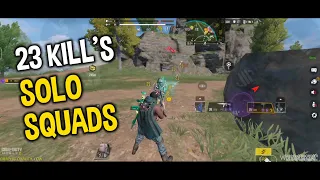 Unexpected Turn Of Events | 23 Kills Pseudo Solo Squads Gameplay #codm #video #gaming