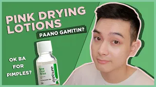 How to use PINK DRYING LOTIONS as ACNE SPOT TREATMENT? | Jan Angelo
