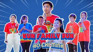 KUN FAMILY RUN HCM | Náo loạn phố đi bộ Nguyễn Huệ với giải chạy Gia đình vui khỏe