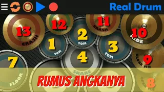 TIPS MAIN GAME REAL DRUM UNTUK PEMULA DENGAN RUMUS ANGKA