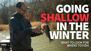 Shallow Water Winter Fishing (When is it RIGHT?)