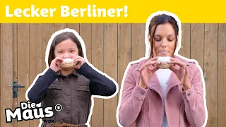 Wie kommt die Marmelade in den Berliner? | DieMaus | WDR