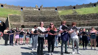 All You Need is Love- CR South Choirs in Pompeii Amphitheater 2022
