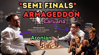 A game so intense that even the sponsors applauded | Aronian vs Caruana | Armageddon