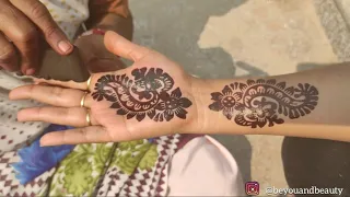 Instant Henna Tattoo on Street | Most Cheapest, Fastest & Easy | Be you and Beauty