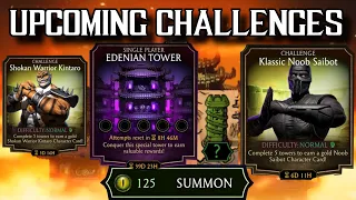 NEXT TOWER! | MK Mobile Upcoming Challenges & Events Edenian Tower 1-200!