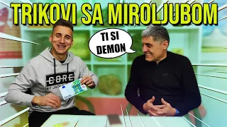 UČIM MIROLJUBA PETROVIĆA TRIKOVE SA NOVCEM!! (ne veruje)