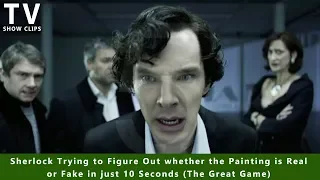 Figuring out a Fake Painting in just 10 Seconds - Sherlock