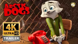 ARCTIC DOGS (2019) Official Trailer # 2 [4K Ultra HD] James Franco, Jeremy Renner, Animation Movie