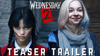 Wednesday Addams Season 2 | Teaser Trailer (2024) - JENNA ORTEGA - NETFLIX CONCEPT