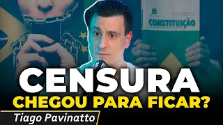 🚨 A CENSURA CHEGOU PARA FICAR? (Tiago Pavinatto) | Irmãos Dias Podcast 99