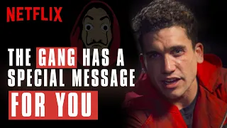 A Special Message from the Cast of Money Heist | Netflix India