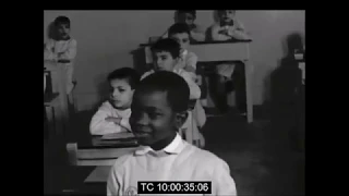 Patrice Lumumba's Children Schooling & Playing in Egypt |  Dec.  1960 & Feb. 1961