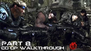 Gears of War Co-op Прохождение Часть 8 "Дом Маркуса"