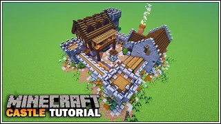 Minecraft Small Castle Tutorial [How to Build in Survival]