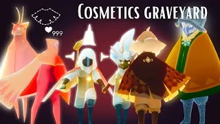 🪦 Cosmetics That Never Made it to the Live Game | Sky: Children of the Light | nastymold