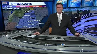 Video: Some sunshine Monday before a storm brings several inches of snow to NH