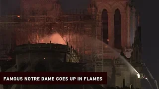 The centre of Paris up in flames - France’s Notre-Dame Cathedral fire