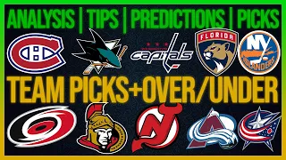 FREE NHL 10/21/21 Picks and Predictions Today Over/Under NHL Betting Tips and Analysis
