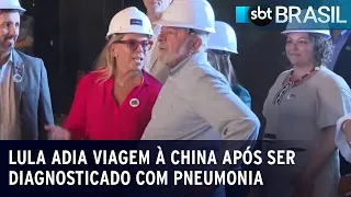 Lula adia viagem à China após ser diagnosticado com pneumonia | SBT Brasil (24/03/23)
