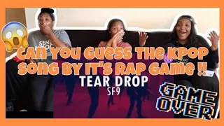 CAN YOU GUESS THE KPOP SONG BY ITS RAP??? REACTION!!!!!!!!!!!