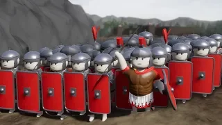 ROMAN ARMY TAKES ON THE GAULS!!! - Shield Wall - Ep1