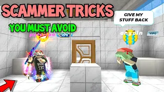 Every "SCAMMERS TRICK" In Skyblock!! Blockman Go