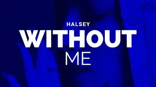 Vertical video - Without me - Halsey (Lyrics)