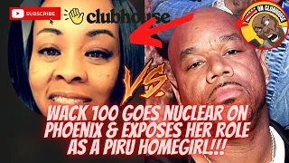 [HEATED] Wack 100 Goes Nuclear On Phoenix‼️Exposes Her Role As “Piru Home Girl”⁉️”She A Snake” 💨🩸🍿